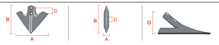 Field Cultivator Sweep